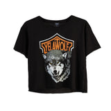 WOMENS 3RD EYE CROP TEE